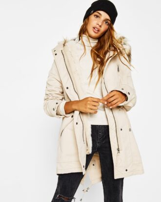 Removable Faux Fur Lining